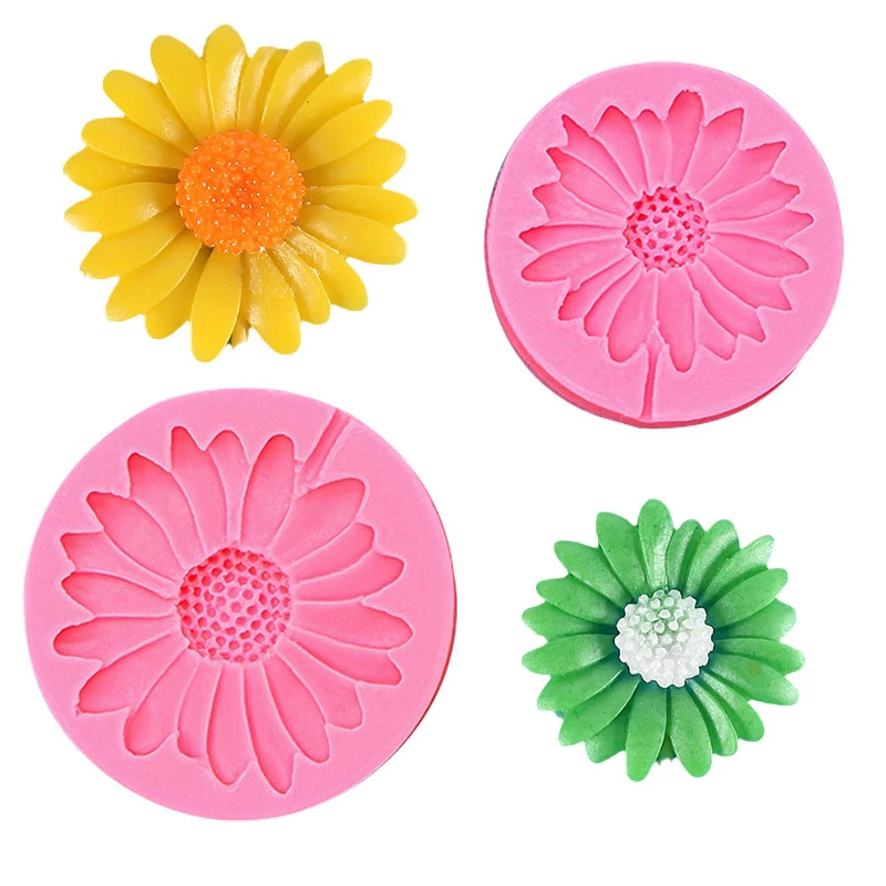 @* Flower Silicone Mold DIY Jewelry Casting 3D Flower Shape Epoxy Resin Mold  Soap Making Craft Candle Mould Home Decor