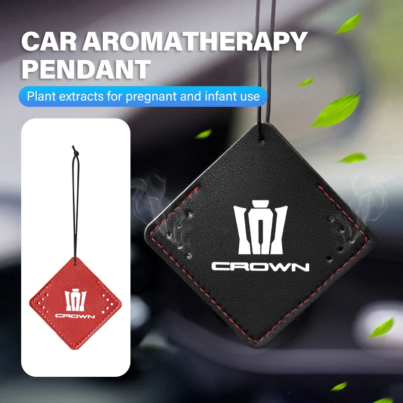 Car Perfume Pendent Air Freshener Hanging Interior For Toyota Crown Yaris Corolla Prius Auris CHR Land Cruiser RAV4