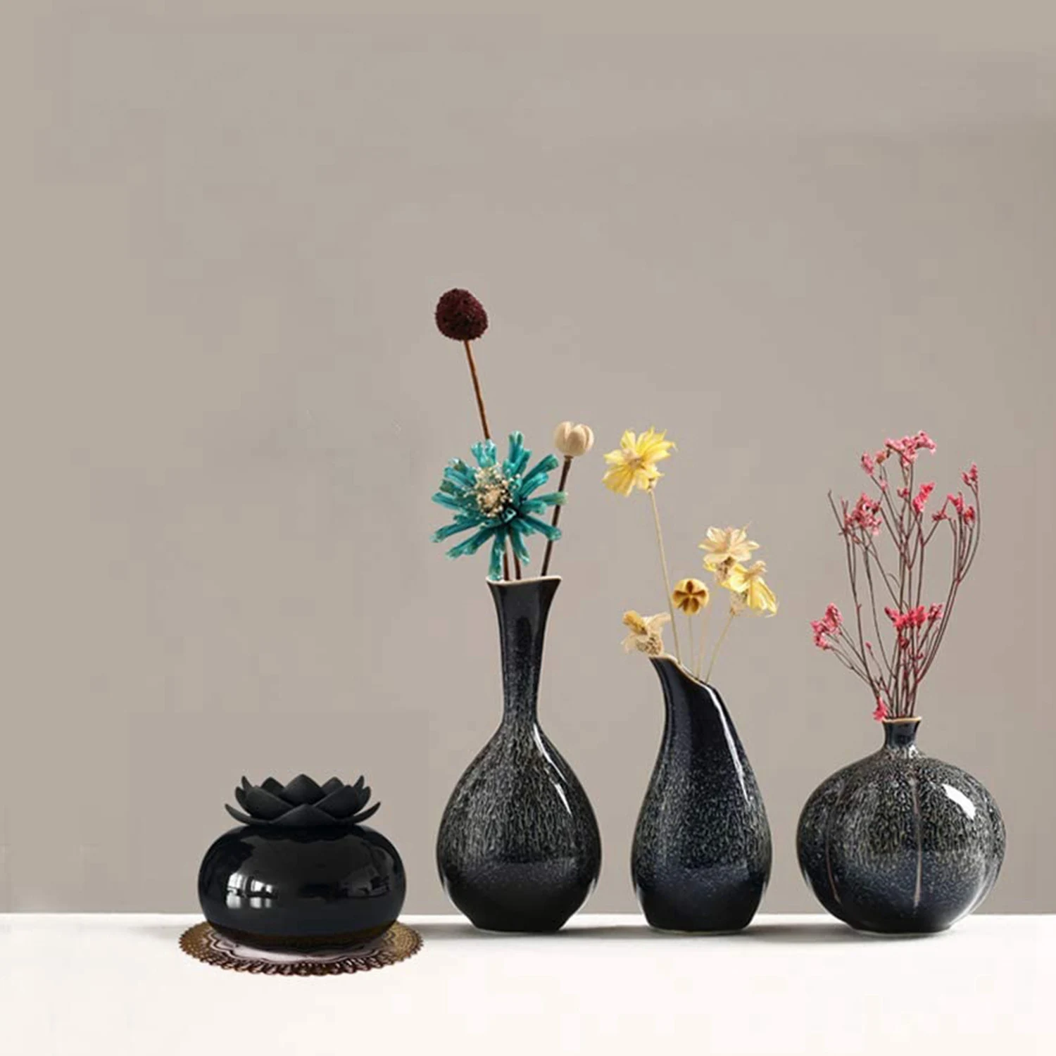 A09G-ceramiczny dyfuzor olejków eterycznych, osobiste nawilżacze USB dla dzieci biurko sypialnia Home Office, mini parowniki na biurko