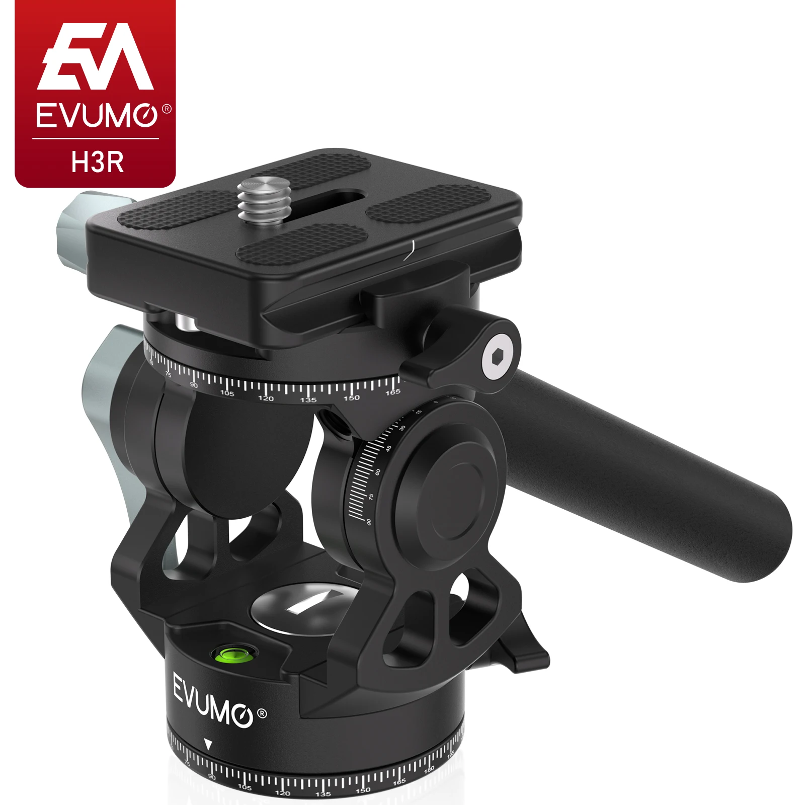 Mini Tripod Head Lightweight Panoramic Camera Video Head for Tripod Monopod Stand Arca Swiss Quick Release Plate for Dslr Camera