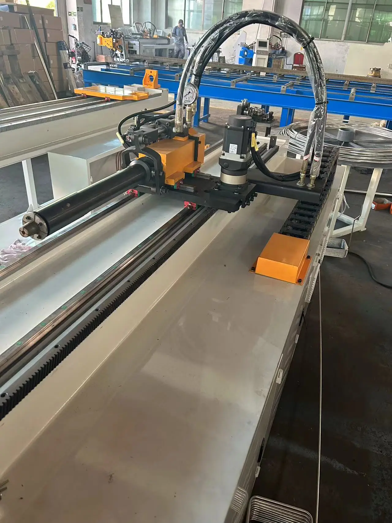New CNC Pipe Machines Tube Bending Equipment For Stainless Steel Alloy Carbon Steel-Core Components Included