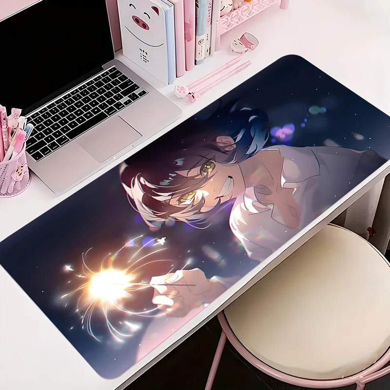 

Mouse Pad Anime Non-Slip Natural Rubber Soft Mousepad Gaming Accessories Office Large D-demon Slayer Inosuke Gamer Keyboard Mat
