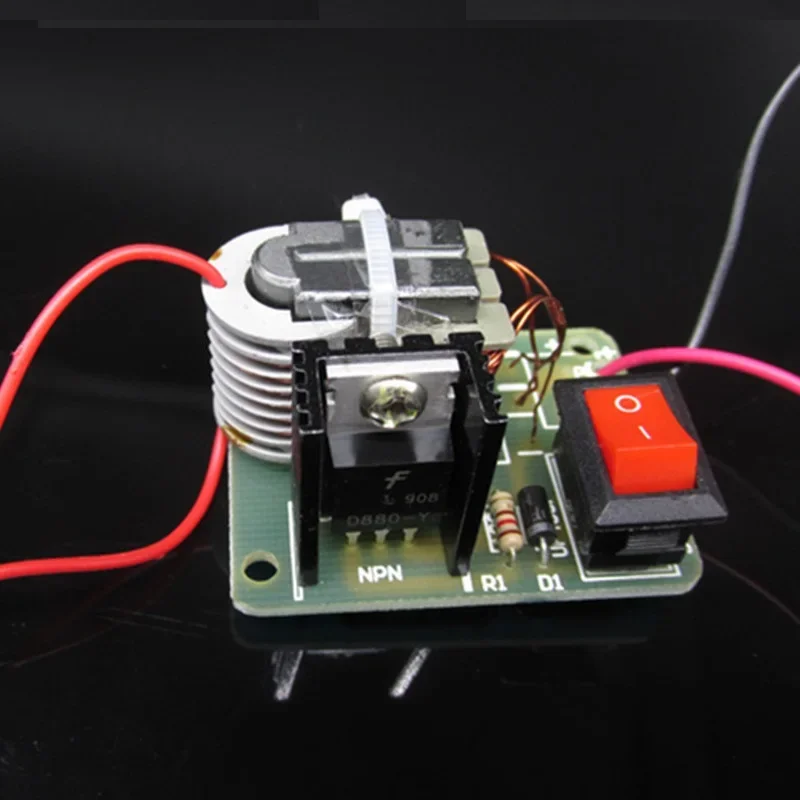 Generador de encendido por arco de alta frecuencia, inversor de 15KV, CC de alto voltaje, Boost Step-Up 18650, Kit de bricolaje, transformador de núcleo en U, Suite de 3,7 V