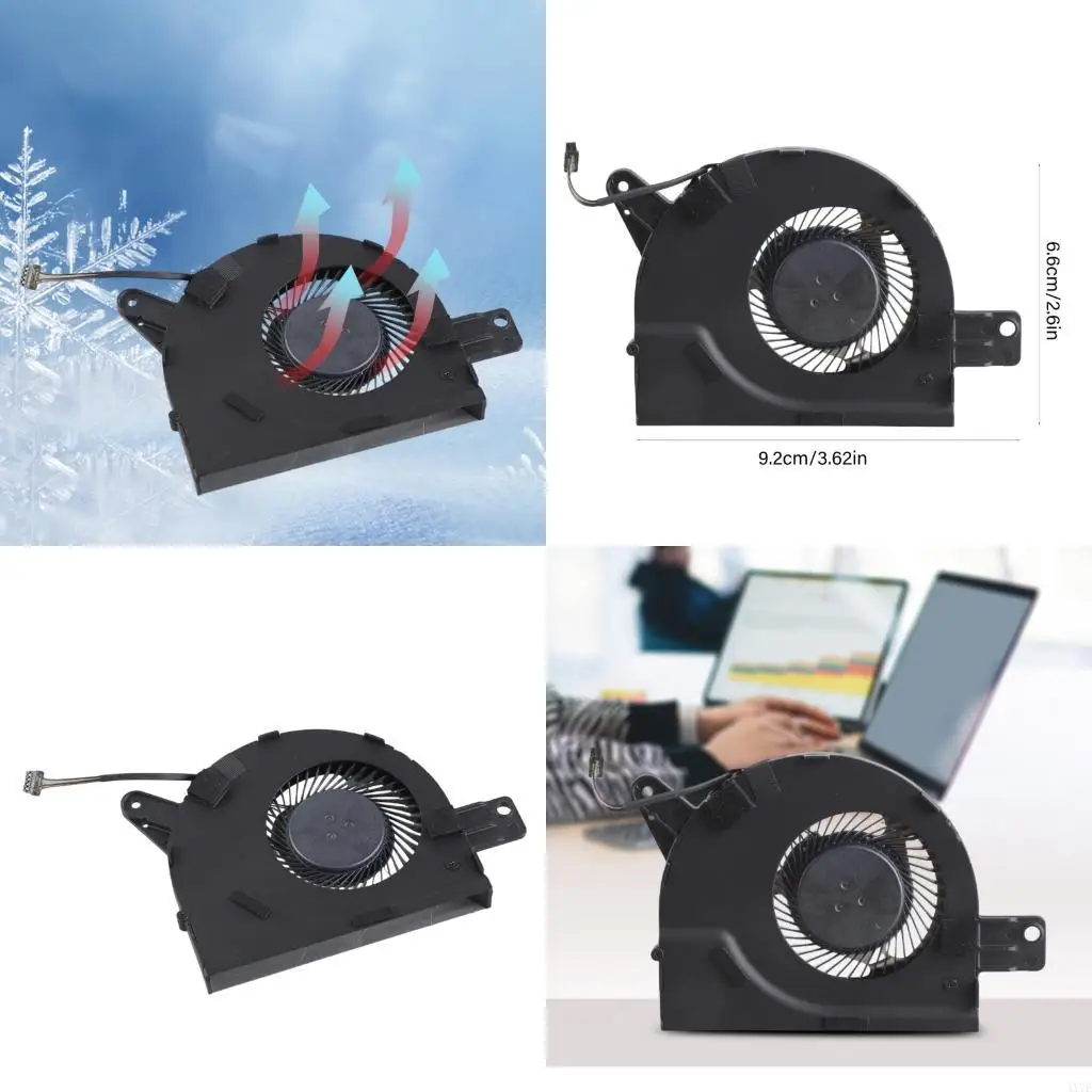 

4X7E Replacement CPU Cooling Fan for 3520 Laptop Heat Dissipation Fan Accessories