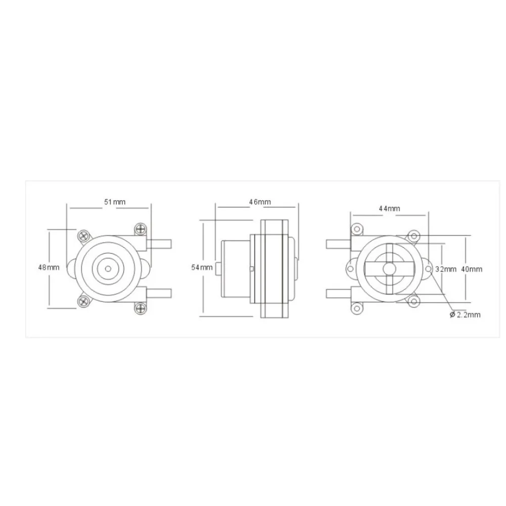 6V DC Peristaltic Pump with Self Priming Function for Laboratory and Aquarium Applications Offering Consistent Fluid Delivery