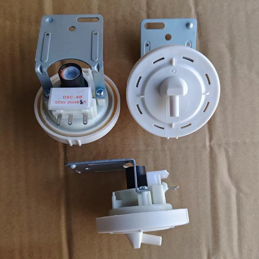 For Washing Machine Water Level Sensor DSC-6B DC5V Water Level Sensor Switch Parts Washing Machine Bracket Water Level Switch