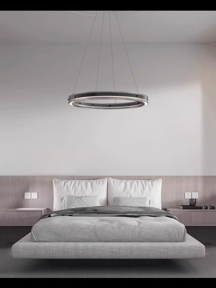 New Italian style designer living room pendant lamp art bedroom glass lamp study bedside Italian pearl restaurant lamp