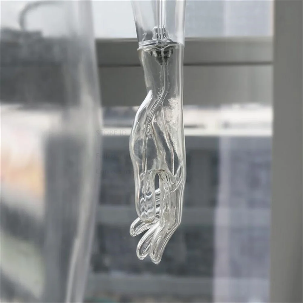 Transparent Full Female Mannequin for Sewing, Large Body Stand, Torso, Headless Panties, Underwear Props Display, E228