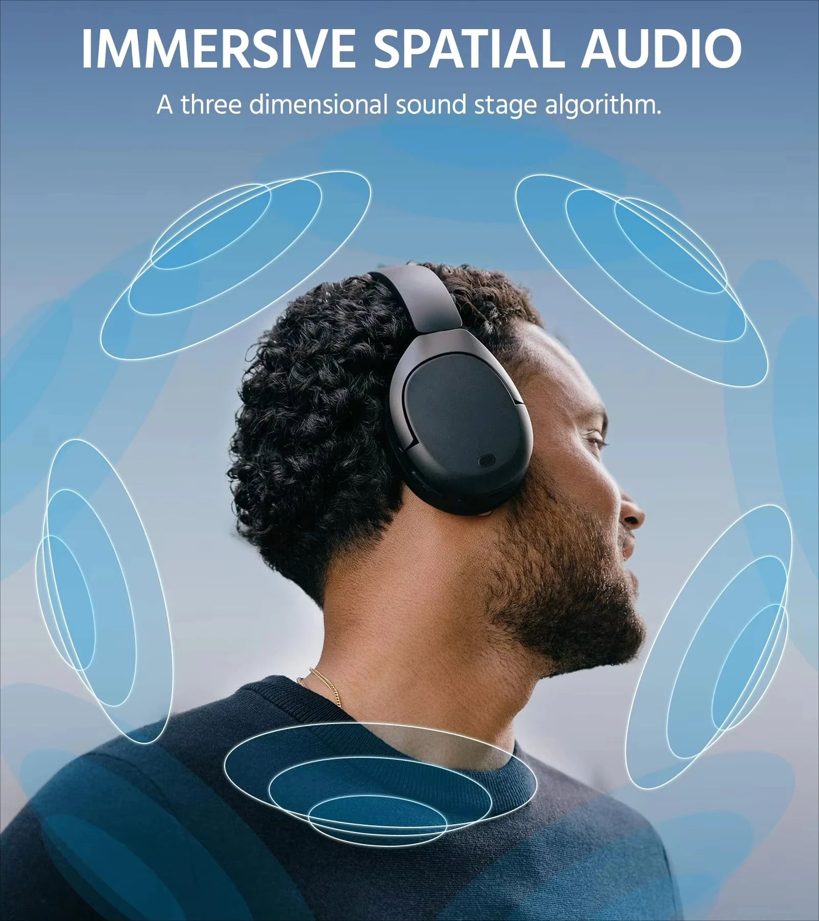 W830NB 860NB PRO Écouteurs sans fil suppression active du bruit 94 heures de lecture charge rapide Bluetooth 5.4 noir