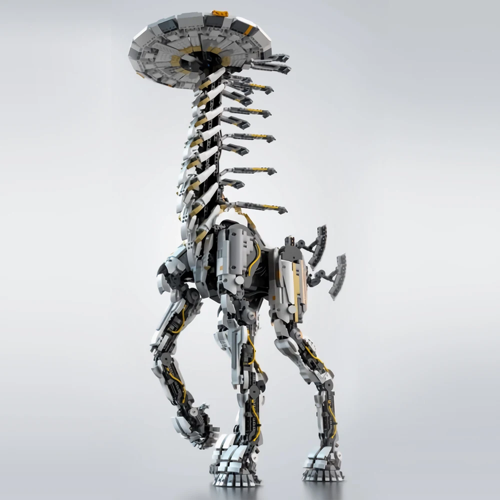 Moc Horizon Giraffe Mechanische Beest Bakstenen Mechanische Giraf Mechanische Monster Bouwstenen Monteren Speelgoed Kind Verjaardag Speelgoed