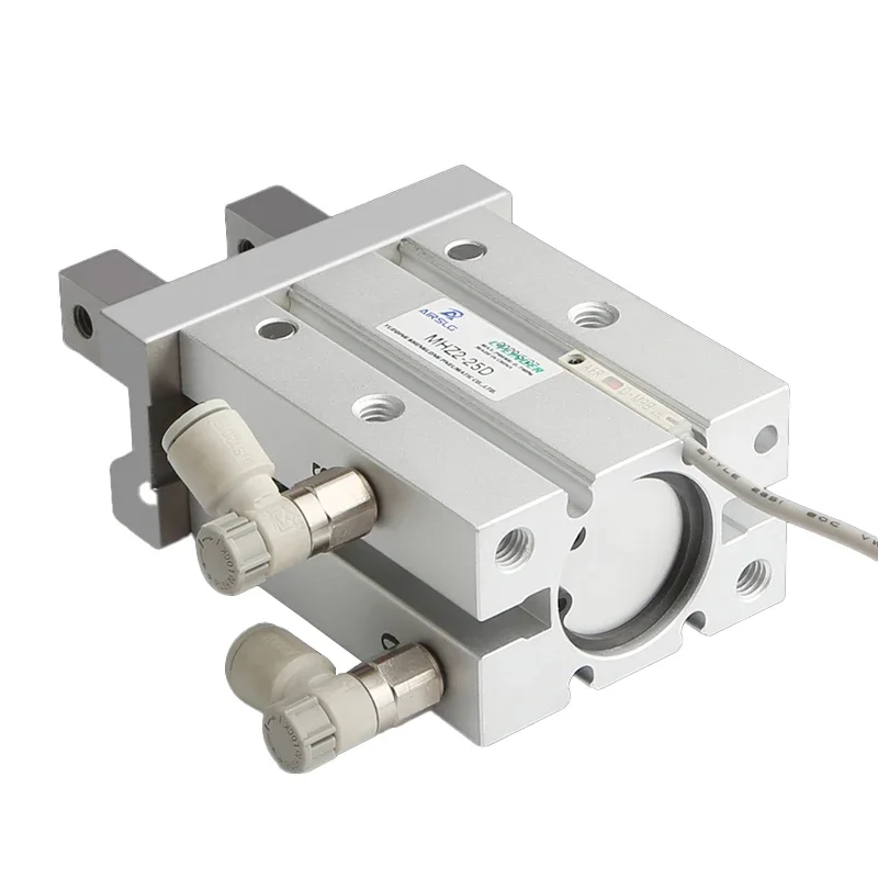 Pinça de ar para 2 dedos-design pneumático