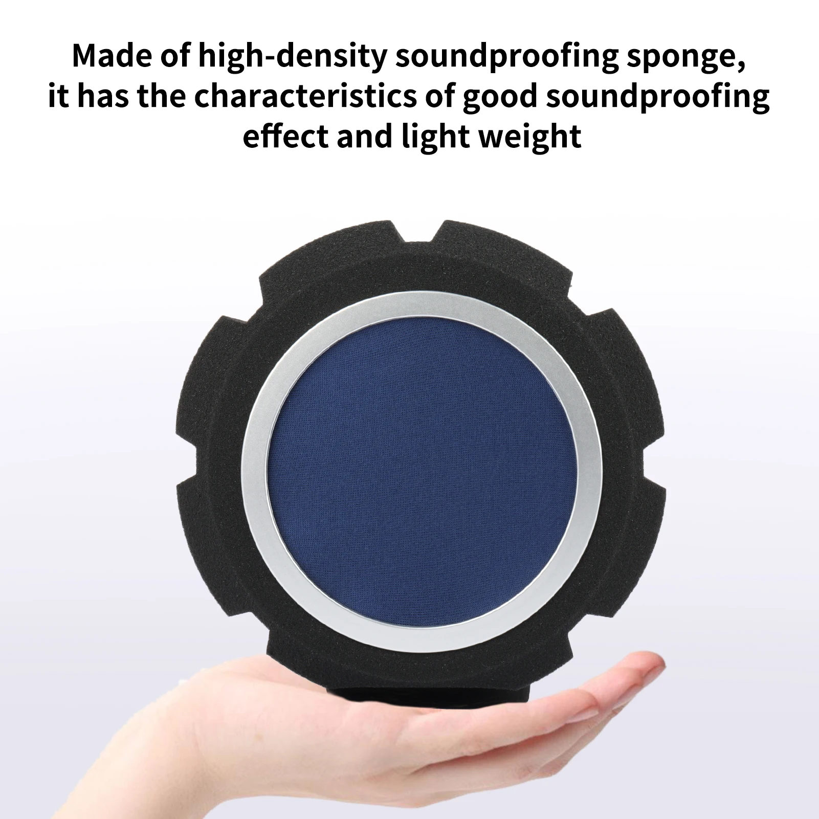 Filter Microphone Soundproof Cover Isolation Ball Shield Insulation Insolation Headset Sound-Absorbing Foam Covers for Headsets