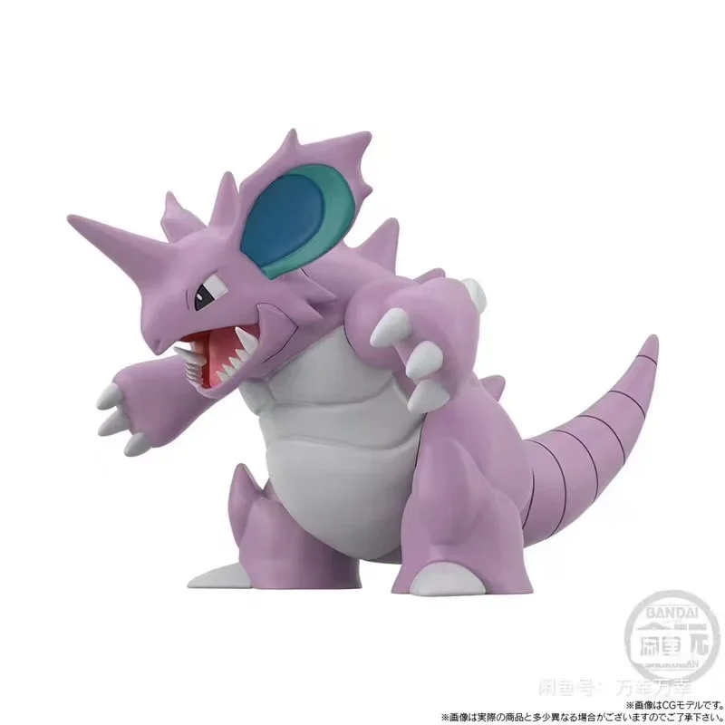 ของแท้ขนาดตํานานโลกของเอลฟ์ Nidoking Nidorino Nidoran น่ารัก Action Figure ของเล่นไม่มีกล่อง