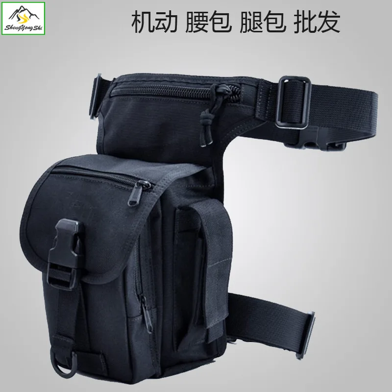 

New Manufacturer Customizes Men s Outdoor Tactical Waist Bag Leg Bag Cycling Waist Bag Leg Bag Nylon Military Waist Bag