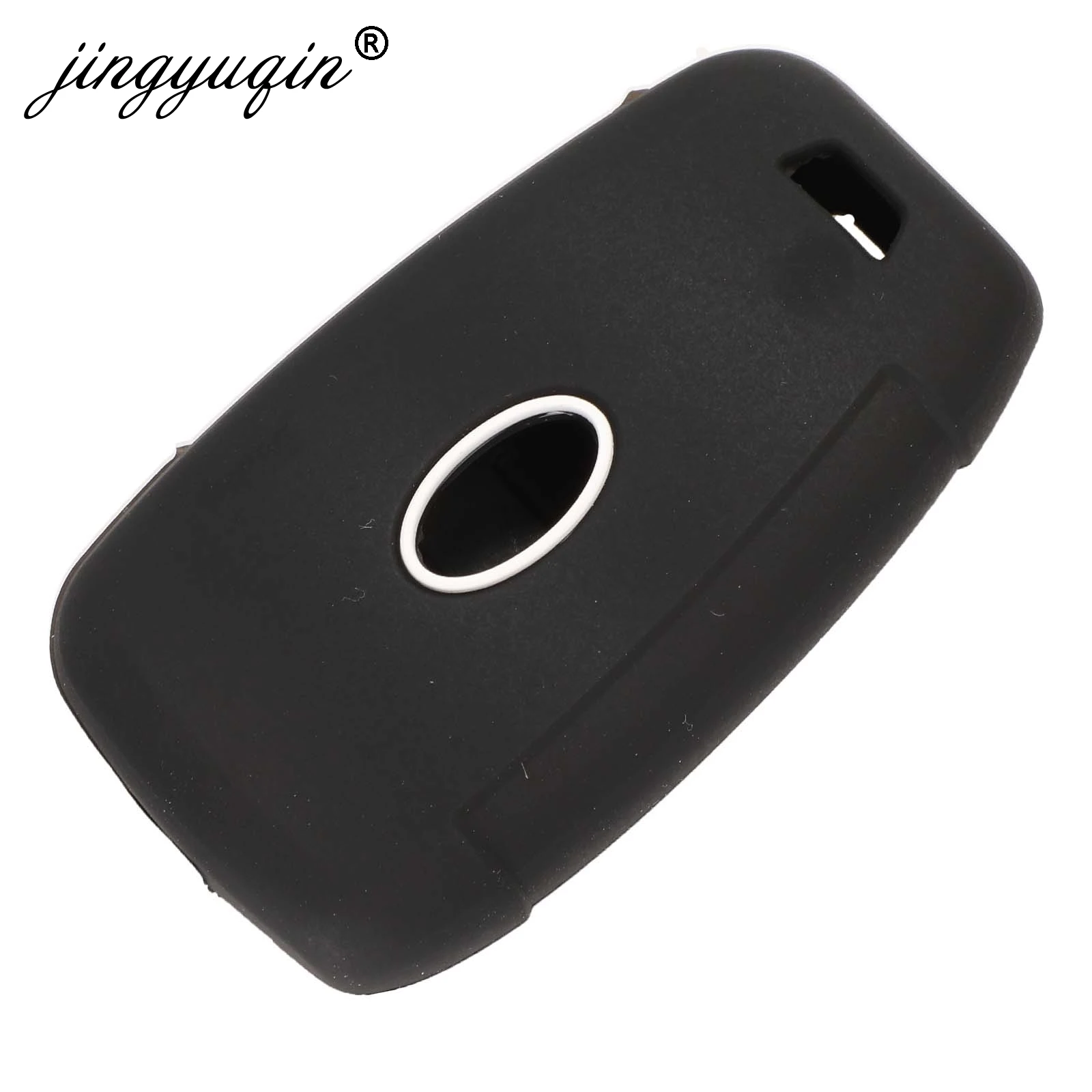 jingyuqin Car Flip Key Case Silicone for Hyundai Elantra Solaris 2016 2017 2018 3/4 Buttons Folding Remote Key Cover