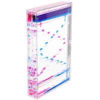 Liquid Hourglass Double Color Oil Dropping Bubbler Timer Desktop Hourglass Decoration Decor Home Decoration Creative Shaped