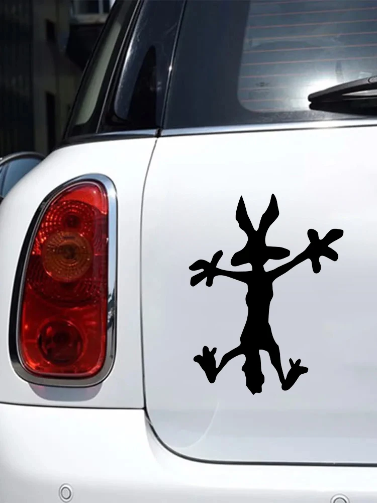 ملصقات سيارات مثيرة للاهتمام لحادث ذئب الذئب ، ملصق دراجة نارية ، واقي أمامي مقاوم للماء ، إكسسوارات سيارات ، صائق #