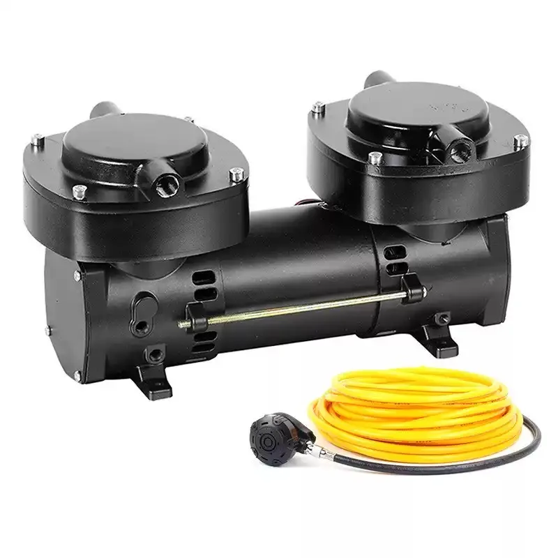 Third Lung Surface Hookah Diving System with Hose Regulator 12V 160W Oil-free Electric Diaphragm Compressor Pump