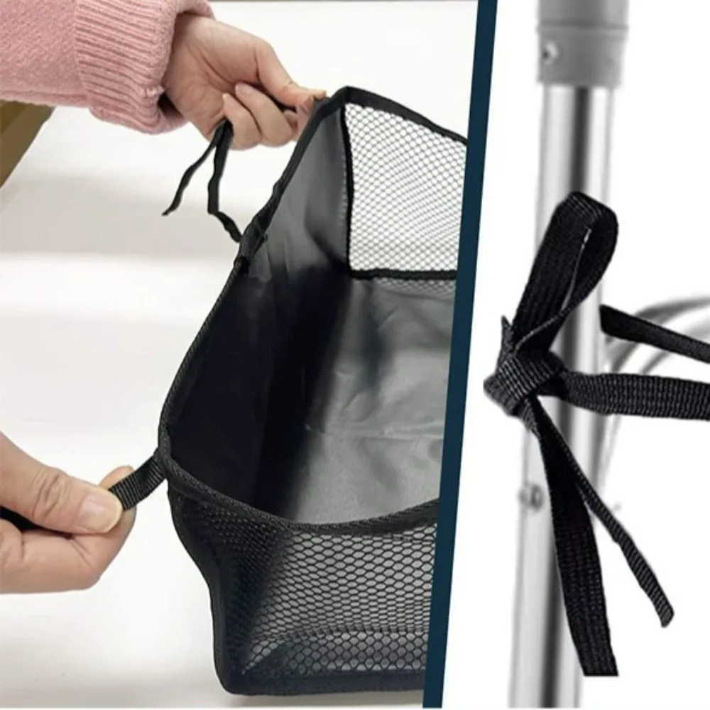 Hanging Under Wheelchair Storage Bag Folding Portable Stroller Storage Basket Base Storage Mesh Under Table Storage Net