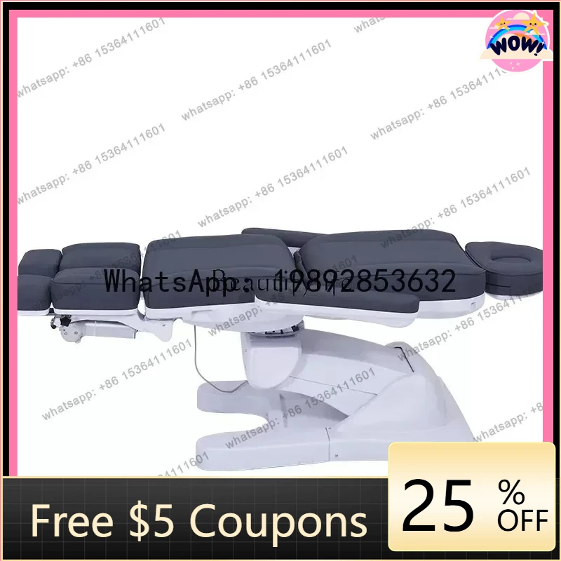 AB  Electric Multifunctional Facial Bed Rotating Tattoo Chair Medical Bed Recliner Can Split Leg Chair Lift