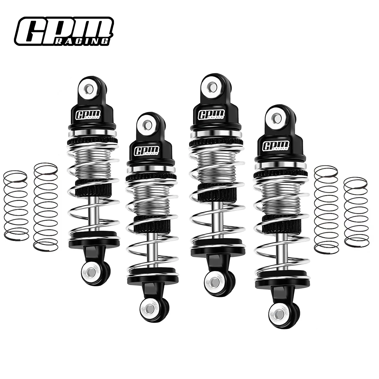 GPM Alloy 6061 ด้านหน้า (32 มม.) และด้านหลัง (36 มม.) ชุดโช๊ค 1/24 Micro-B / Micro-T LOSI