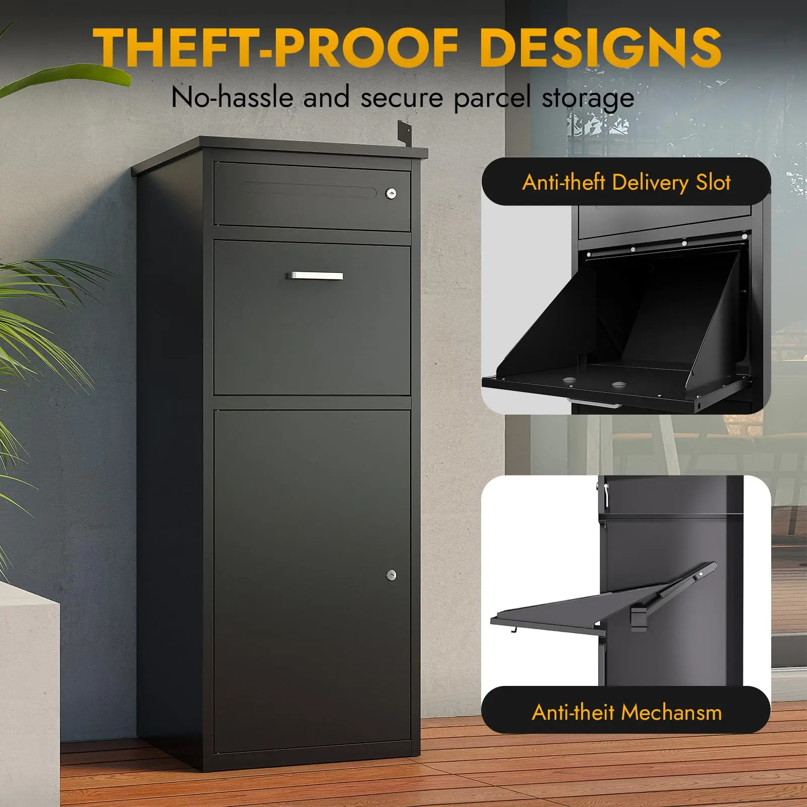 Package Delivery Boxes for Outside,44.5