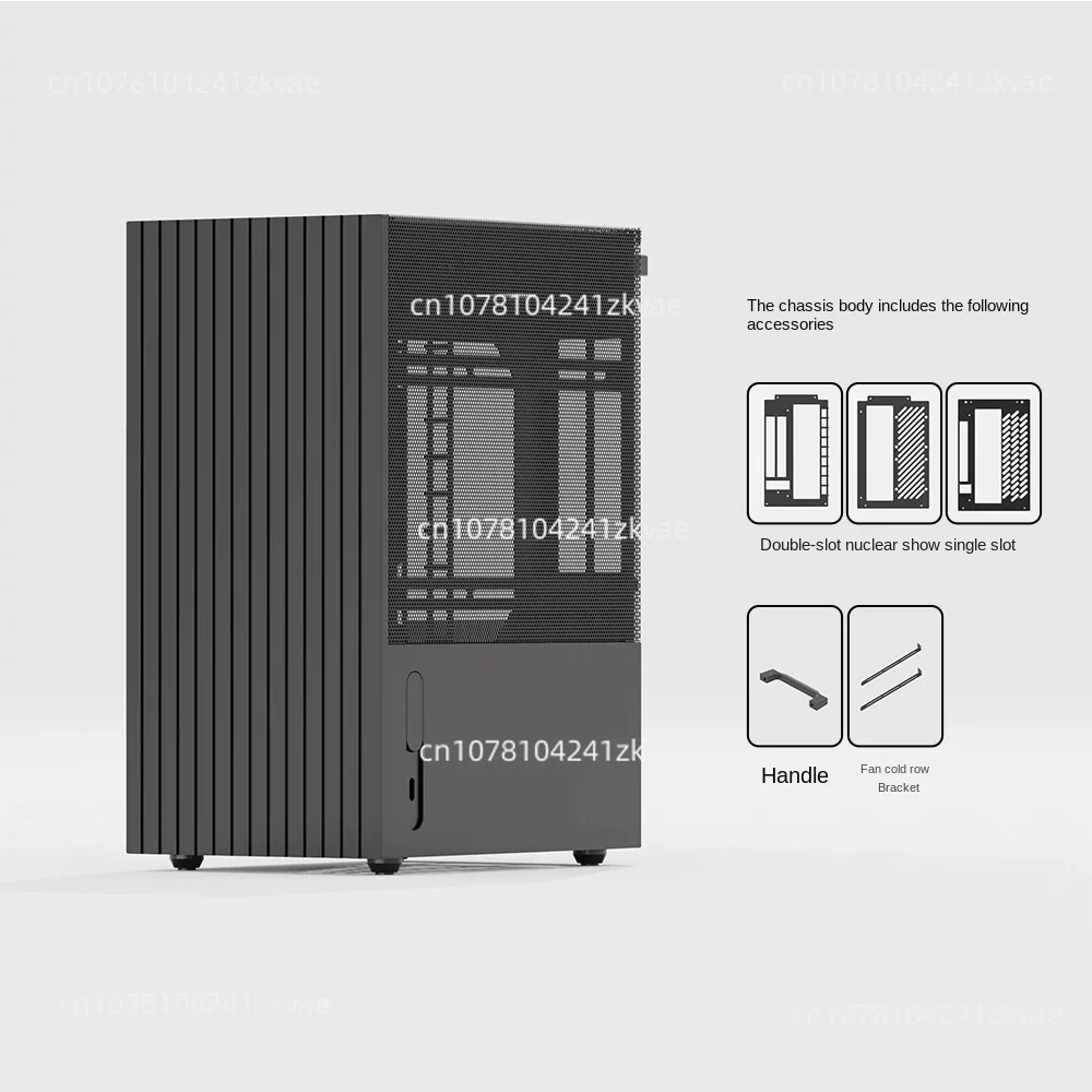 

Новый Настольный компьютер [Rider R2] ITX чехол 7L cnc120 из алюминиевого сплава с водяным охлаждением черного цвета SFX