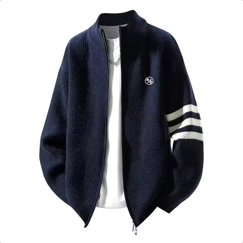High quality golf sweater men's jacket golf suit 2026 spring new knitted jacket men's jacket golf suit
