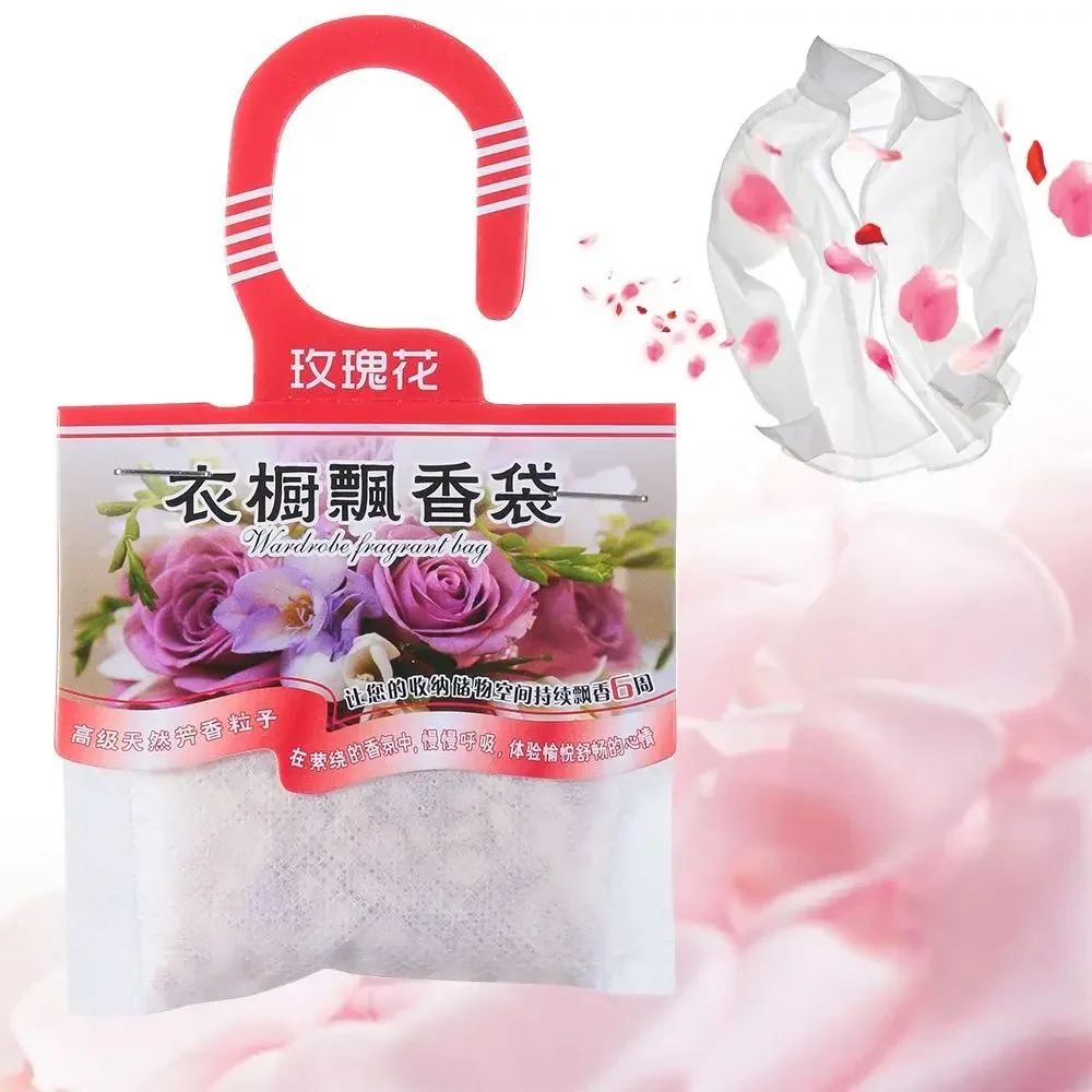 Natural Hangable Fragrant Fragrances Spices Bags Wardrobe Sachets Deodorizing Paper Aromatherapy Bag Home Cabinet Air Fresheners