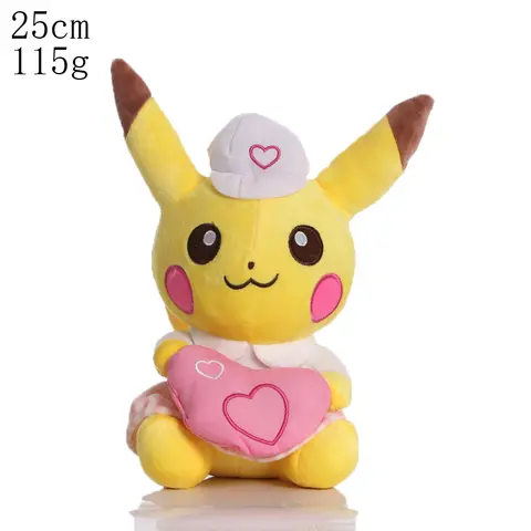 Söt Pikachu Plyschleksak Pokemon Charmander Squirtle Bulbasaur Gosedjursdocka Eevee Scorbunny Gengar Snorlax Julklappar 10 best sales köpa Pokémon plyschleksaker - №2