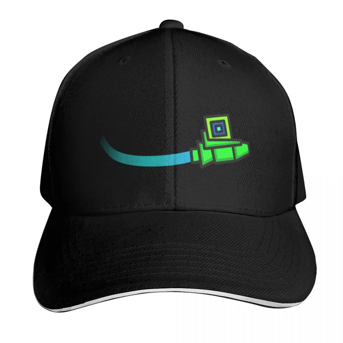 Geometry Dash Baseball Cap Low Profile Unstructured Unisex for Men Women Outdoor Golf Running Hiking