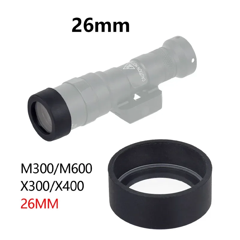 Flashlight Red Dot Shield T1 T2 SRO MRO M300 M600 M600V X300V X400V Flashlight Block Slice Riot Protection AD Lens Guard