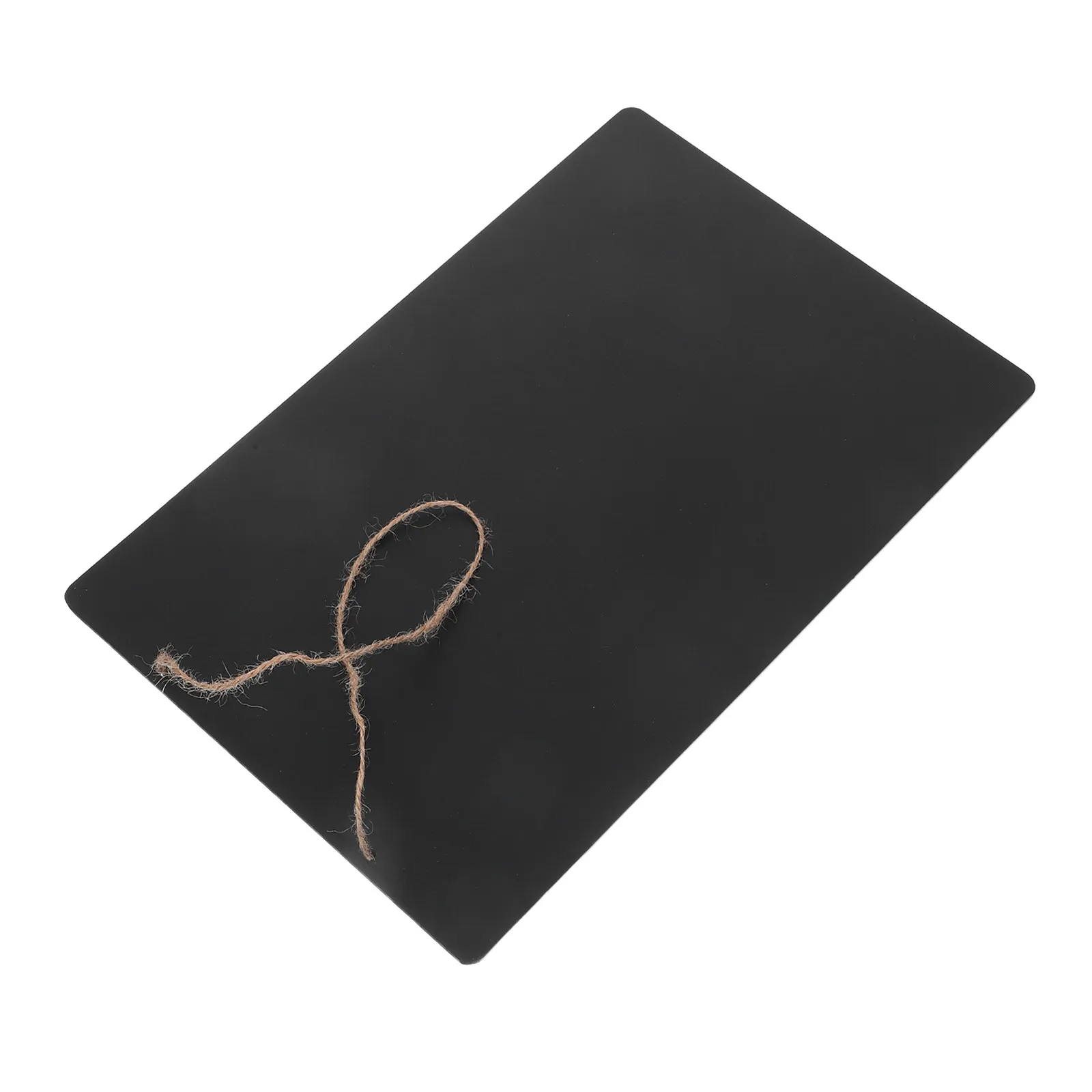 Double Sided Hanging Chalkboard Rustic Wooden Frame Memo Board Creative Blackboard for Home Office School Wall Mount Message