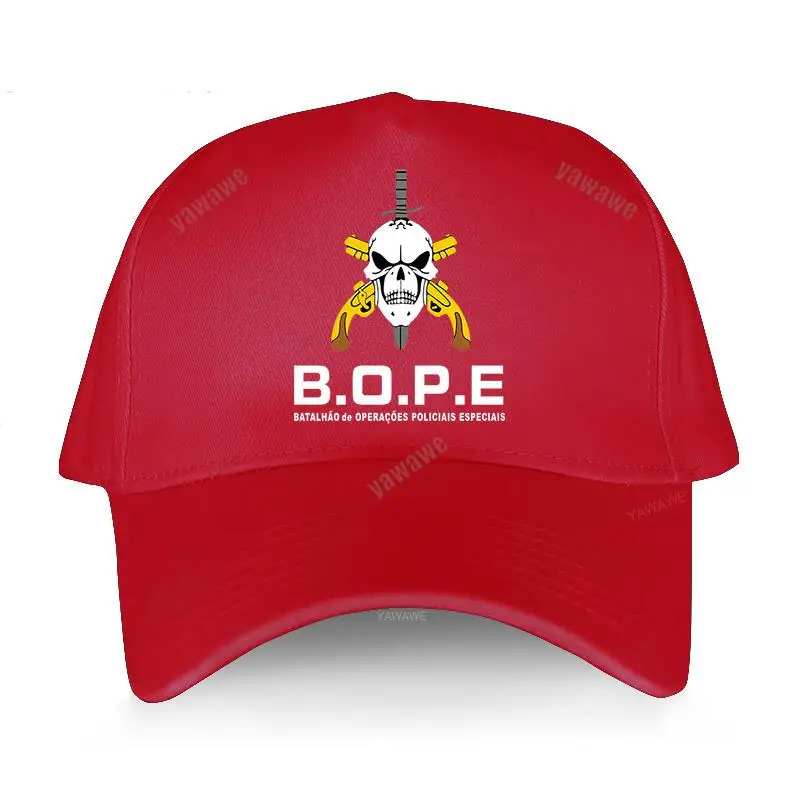 Unisex Baseball cap Boyfriend hat BOPE Tropa De Elite Brazil Special Elite Forces Military two sides military Fashion men hats