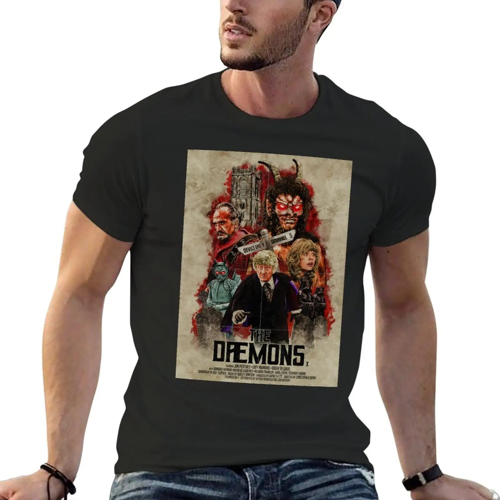 New The Daemons T-Shirt custom t shirt summer tops quick drying t-shirt t shirts for men pack