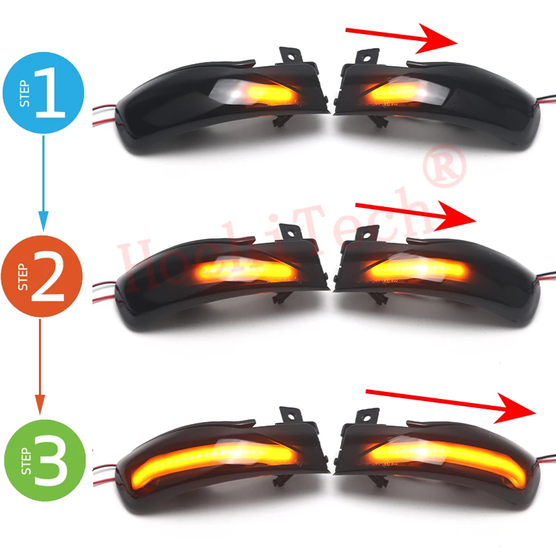 Dynamic Turn Signal LED Rearview Mirror Indicator Blinker Repeater Light for Mazda 3 Mazda3 BL 2010-2013 Mazda6 GH Series 07-13 - view 3