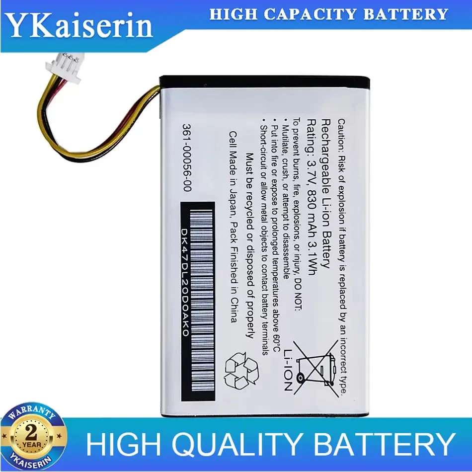 Battery 361-00056-00 36100056-00 830mAh For GARMIN GPS Nuvi 30 40 40LM 50LM 50 Bateira