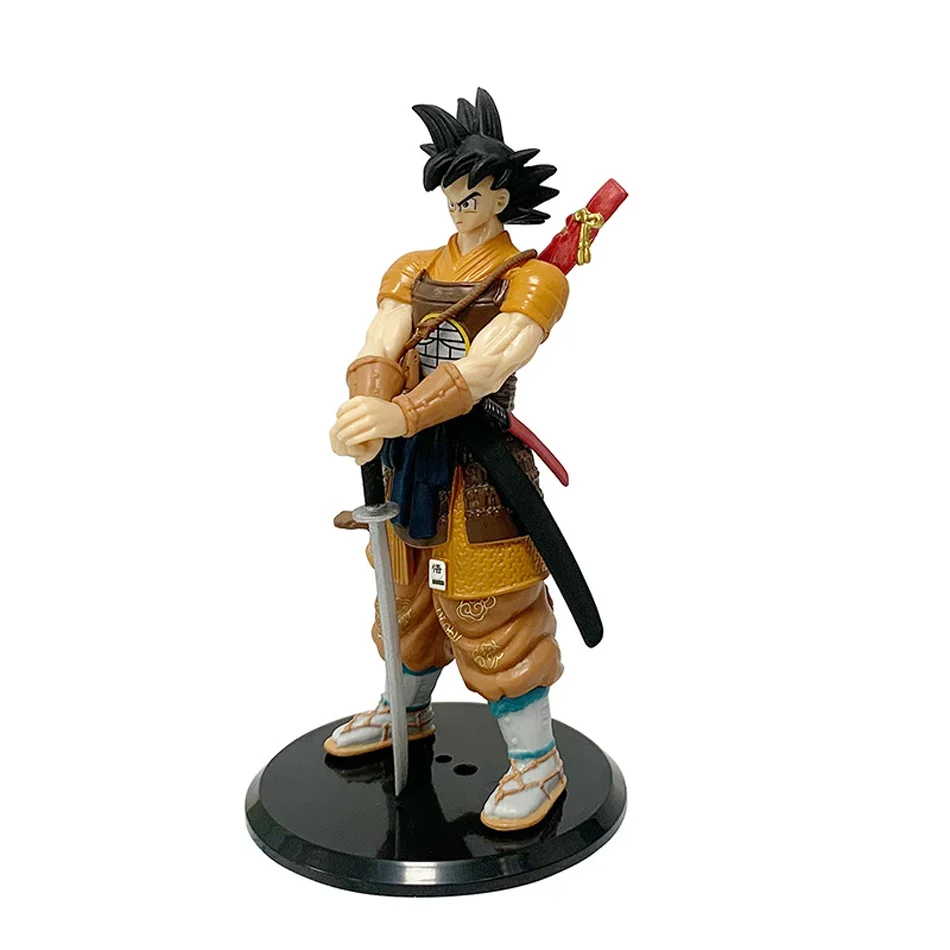 Dragon Ball ZLK Samurai Son Goku Broly Super Saiyan Action PVC Figure Anime Figure Modello Giocattoli Collezione Ornamenti per bambole Regalo