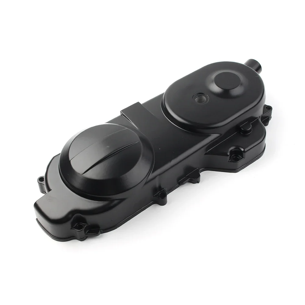 Pop Crankcase Engine Cover 49cc 50cc Short Case Motor Left GY6 Scooter QMB139 Moped Cover Black