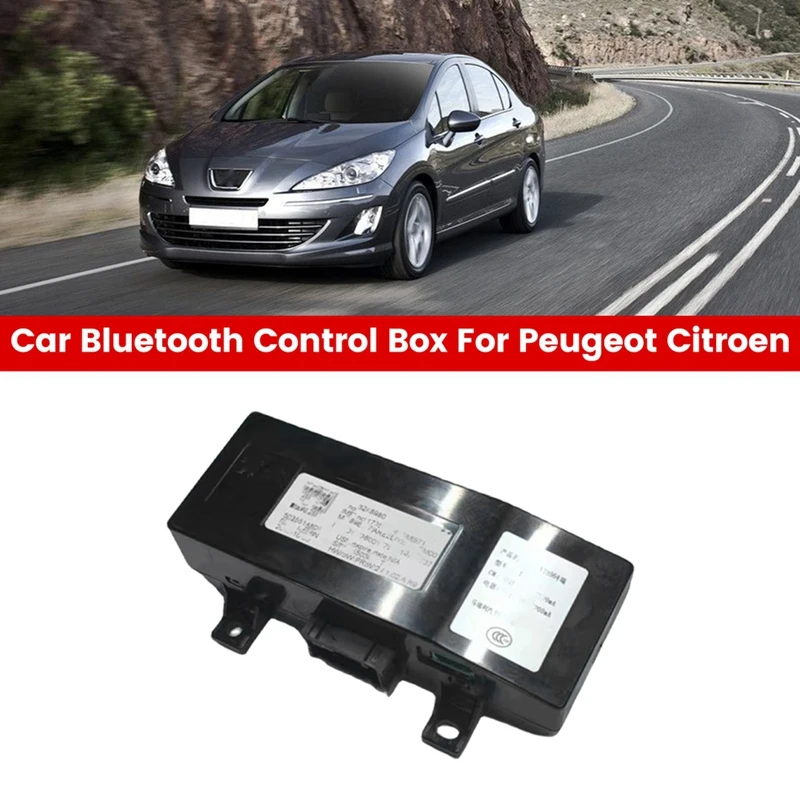 

9803844080 Auto Parts Bluetooth Control Box For Peugeot 408 4008 5008 Citroen C4L C5 C6