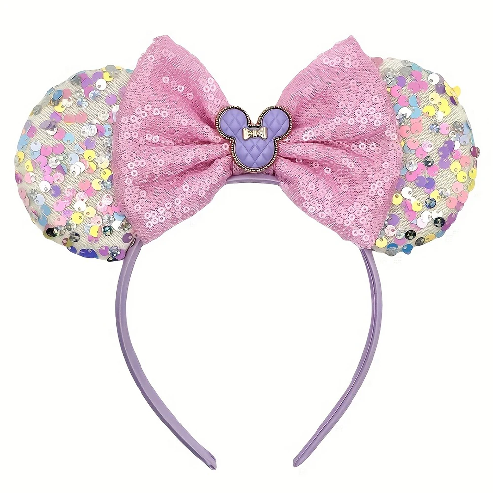 Exquisites buntes Cartoon-Mickey-Mouse-Ohr-Stirnband, geeignet für Rollenspiele, Abschlussfeier, Geburtstage, Weihnachten, Party, Haarschmuck