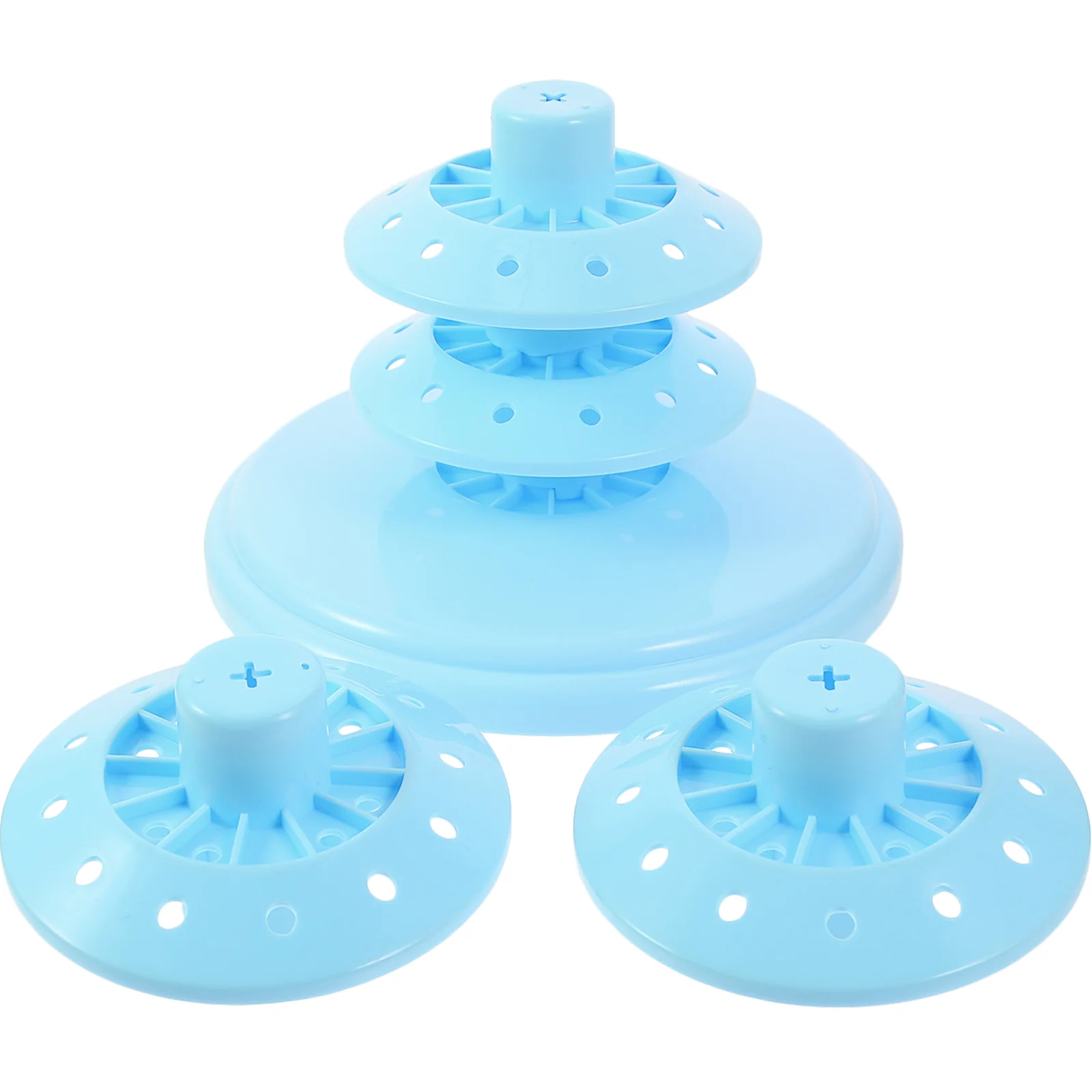 Cake Pop Holder Lollipop Display Stand Riser Blue Displaying Accessory Show Rack