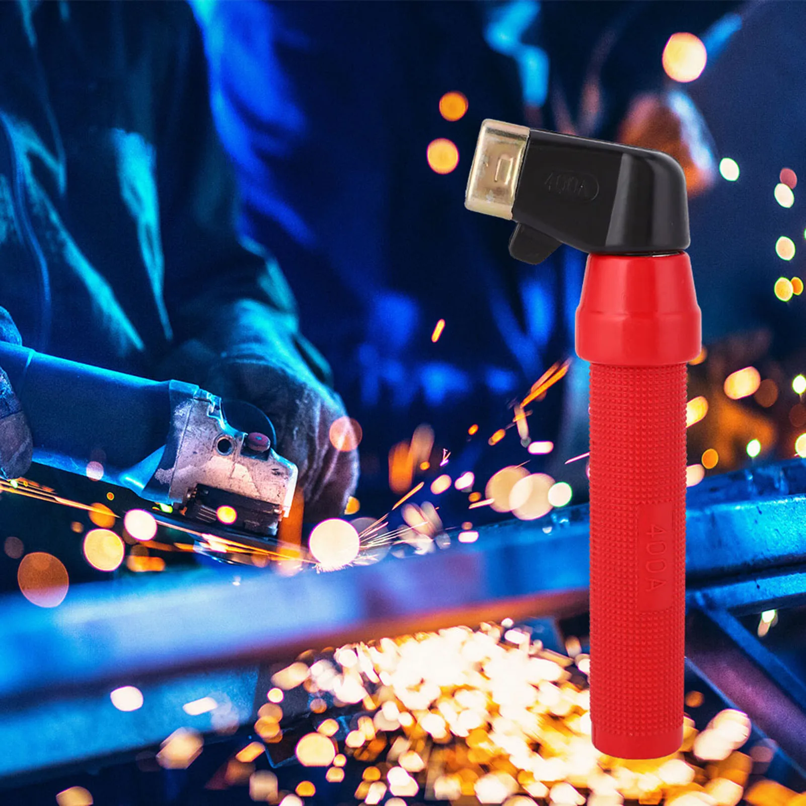 400A Welding Electrode Holder Welding Electrode Rod   400A Welding Electrode Holder Stick Rod Welding Accessories