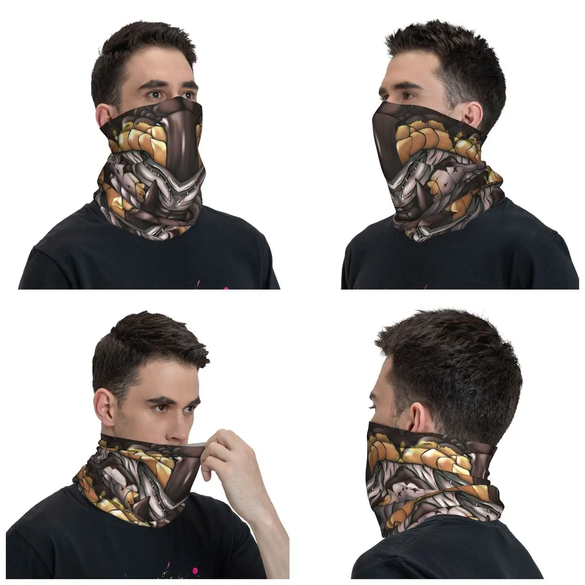 Viper Tobi-Kadachi Neck Gaiter Men Women UV Protection Winter Monster Hunter World Bandana Scarf for Ski