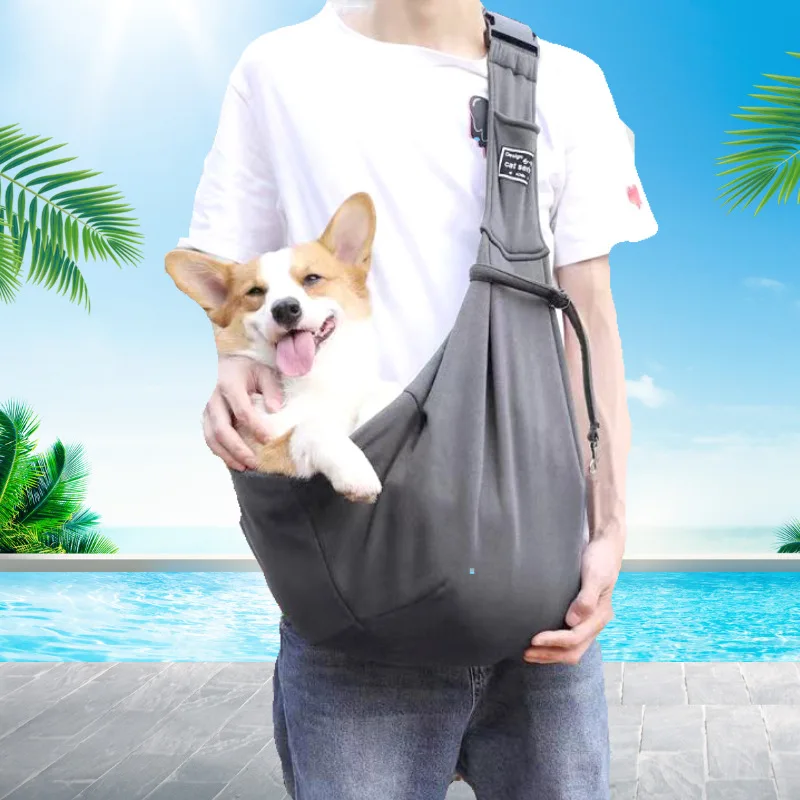 Pet Dog Carrier Bag Outdoor Travel Puppy Shoulder Bag Dog Sling Bag Suitable For All Kinds Of Small Dogs Cats Handbags Tote Bags