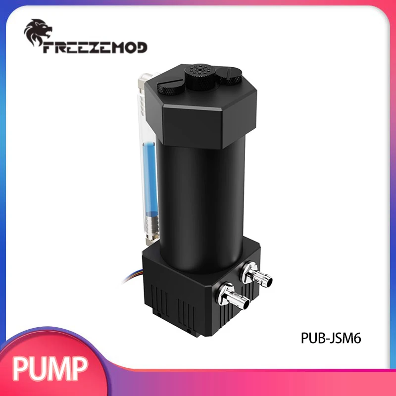 

FREEZEMOD All Metal Shell AIO Water Pump Box / Anti-Explosion DC 12V 133mm/183mm/233mm Silent Reservoir / PUB-JSM6