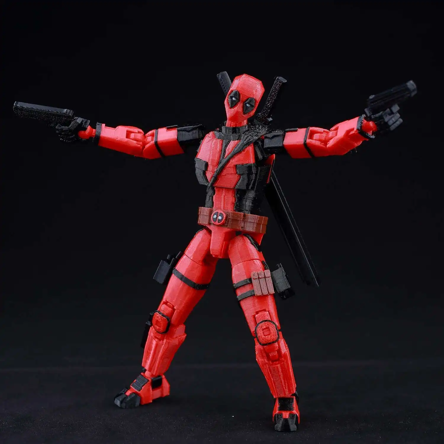 9L3D プリントデッドプールウルヴァリンアニメキャラクターラッキーダミー 13 アクションフィギュア多関節可動シェイプシフトマネキンおもちゃ
