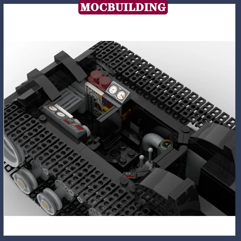 MOC Batmobile Model Building Block UCS Series Tank The Animated Movie Collection Toys Gift