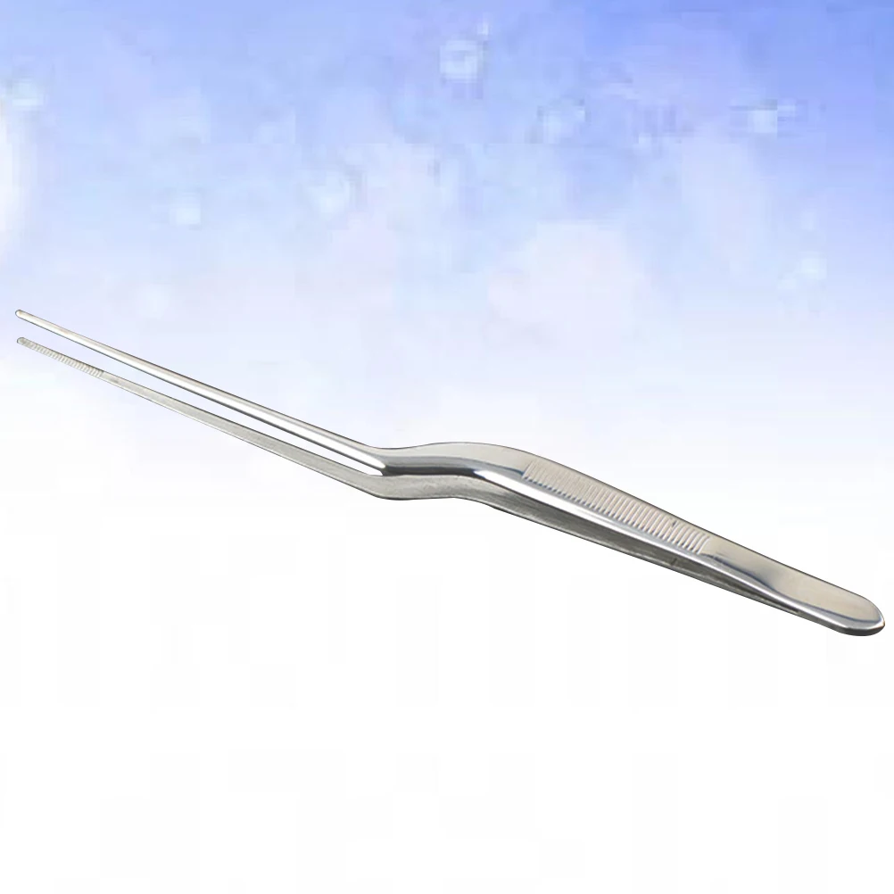 

Stainless Steel Medical Tweezers Ergonomic Design Precision Toothed Forceps Durable Polished Surface for Medical Dental Use Hand