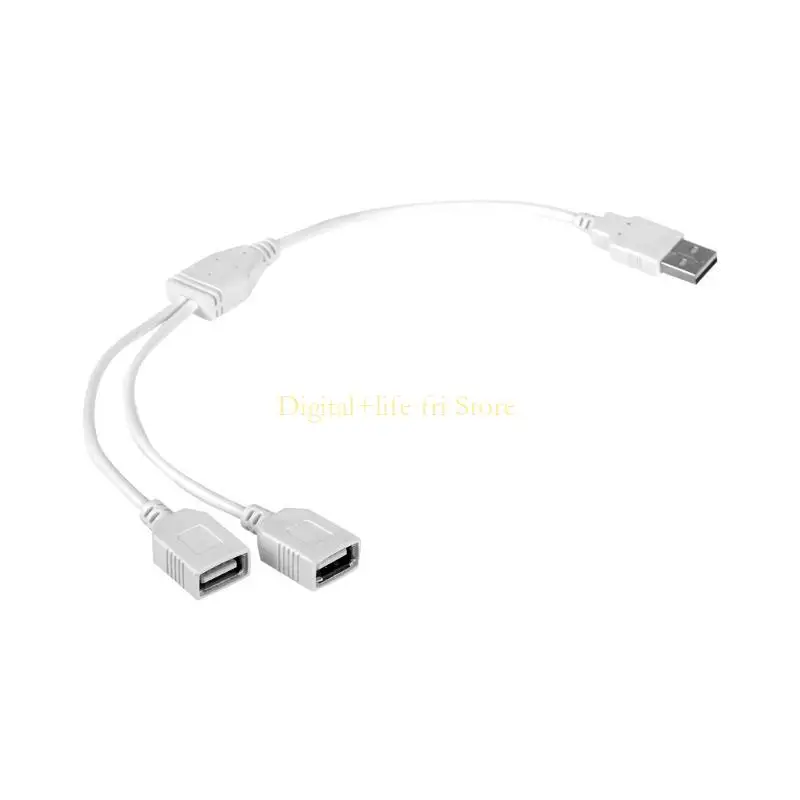 E06D USB y Splitters Cable Y Splitters Cable Cable للسيارة وأجهزة الكمبيوتر المحمولة والتلفزيون والكمبيوتر الشخصي